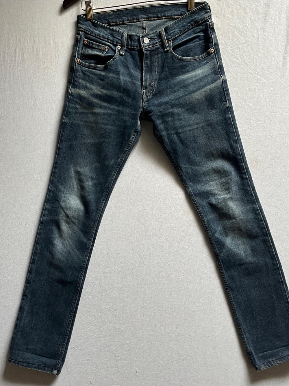 Levis 65504 Mens Stretch Denim Jeans Size 30